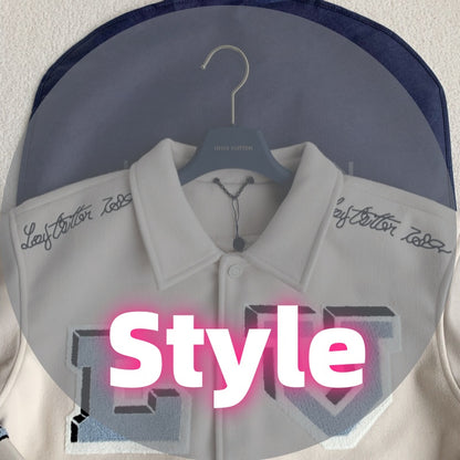 Classic-style baseball jacket