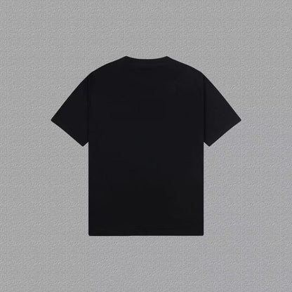 Little Bowl Bear T-Shirt — Crew Neck, Casual Summer Style