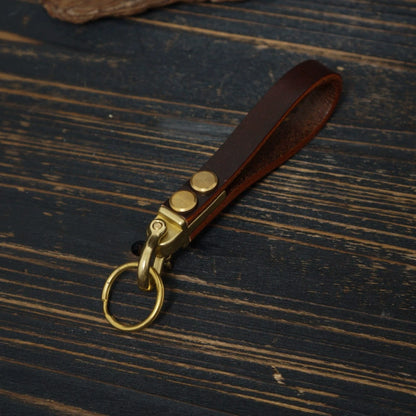 Extra-Thick Cowhide Keychain